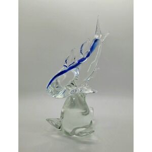Vintage Murano Style Hand Blown Glass Fish
